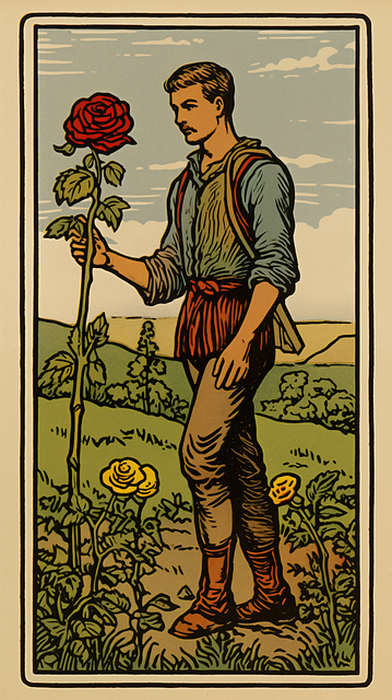 Un chemin de lumière avec Irina et les cartes